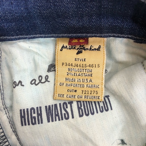 7FAM | High Waist Bootcut Jeans - Short - Picture 6 of 7